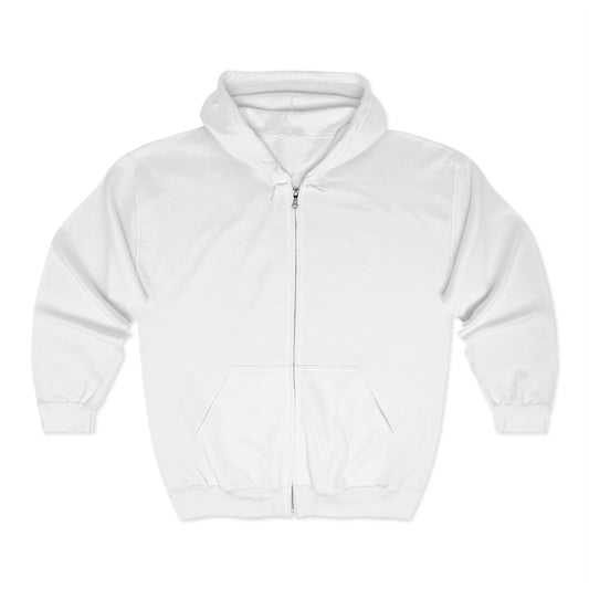 Unisex Heavy Blend™ Full Zip Hooded Sweatshirt-MAKE MONEY NOT FRIENDS